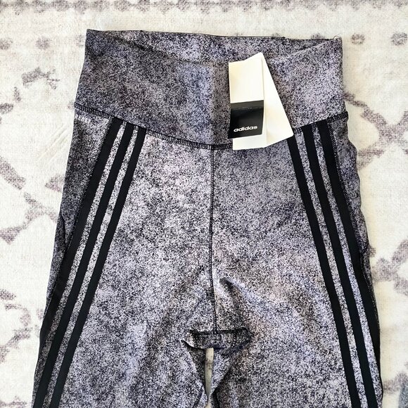 Adidas | NWT Feel Brilliant High Rise Gray Leggings - Picture 3 of 14